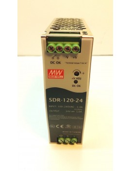 MEAN WELL	SDR-120-24